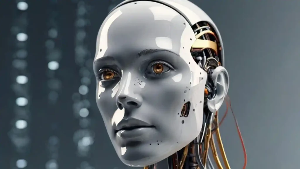 Kann KI empathisch sein und menschliche Nähe ersetzen? Weiblicher Roboter